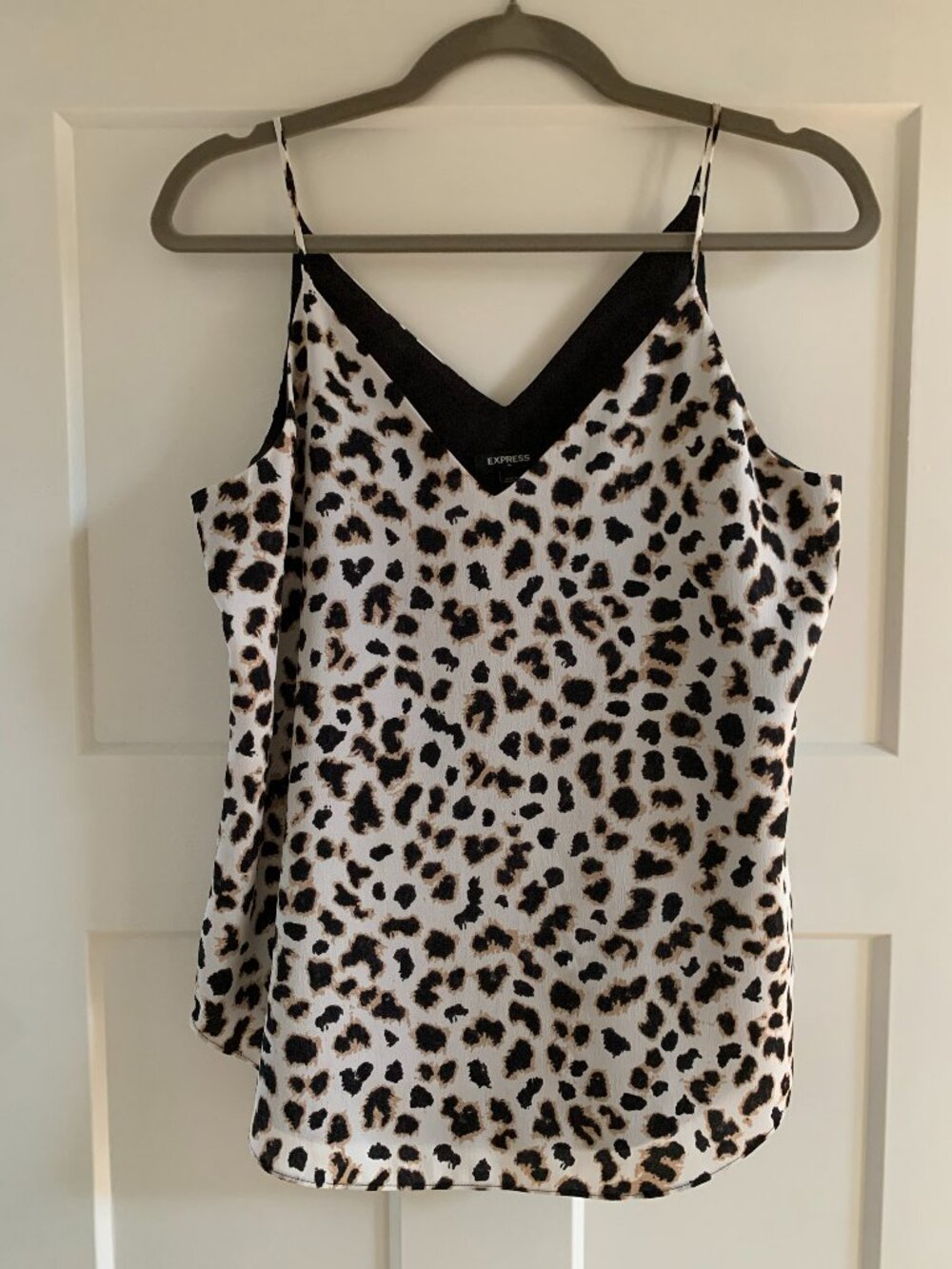 Express Leopard Print Camisole Top, Small